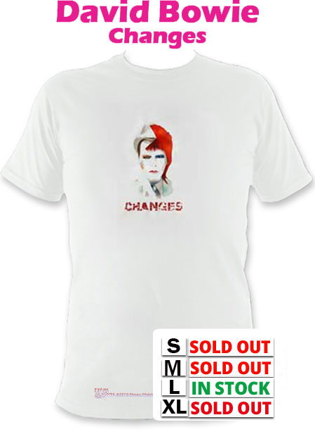 David Bowie Changes T-Shirt £26.99